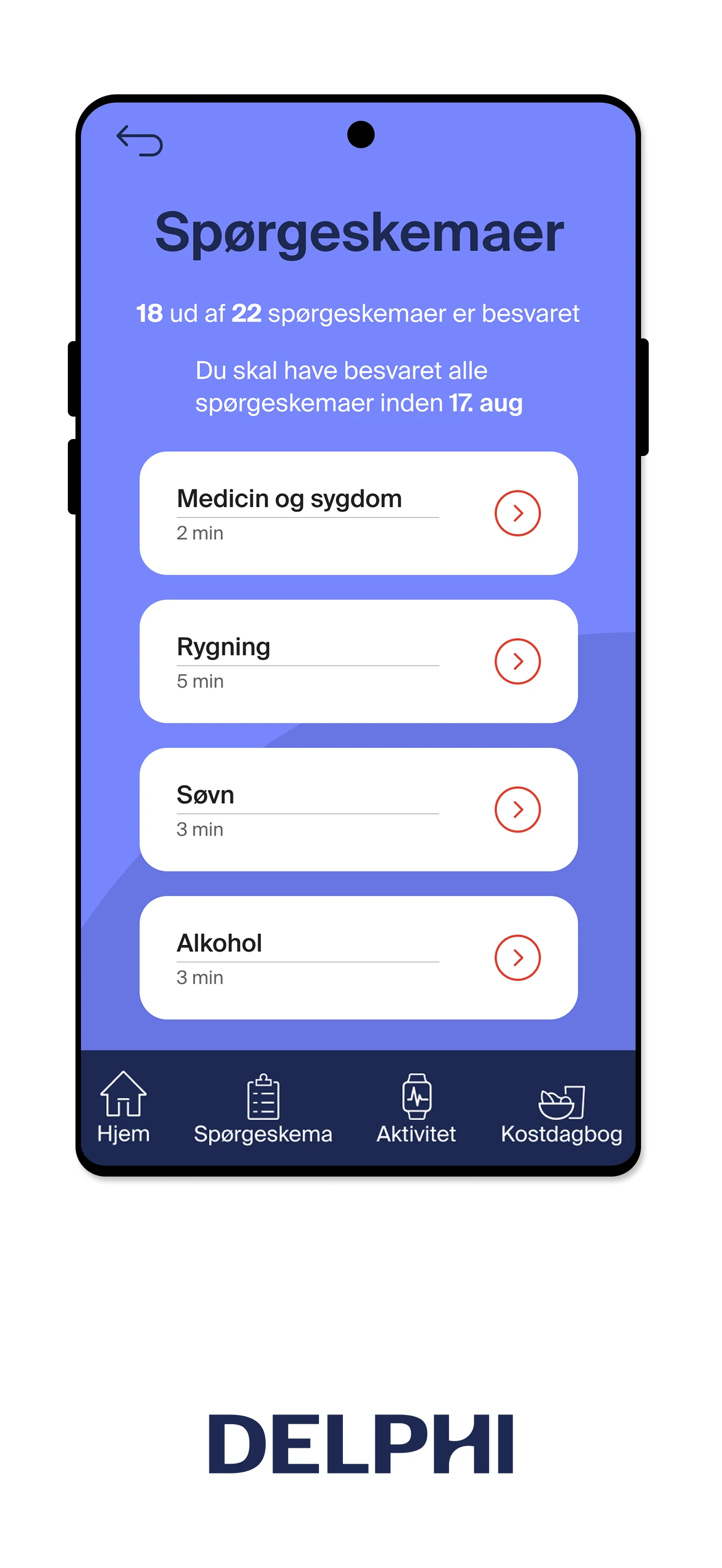 DELPHI screenshot