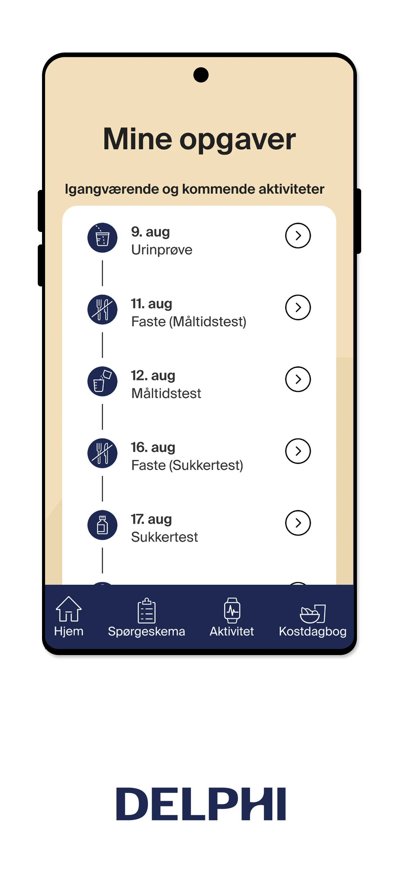DELPHI screenshot